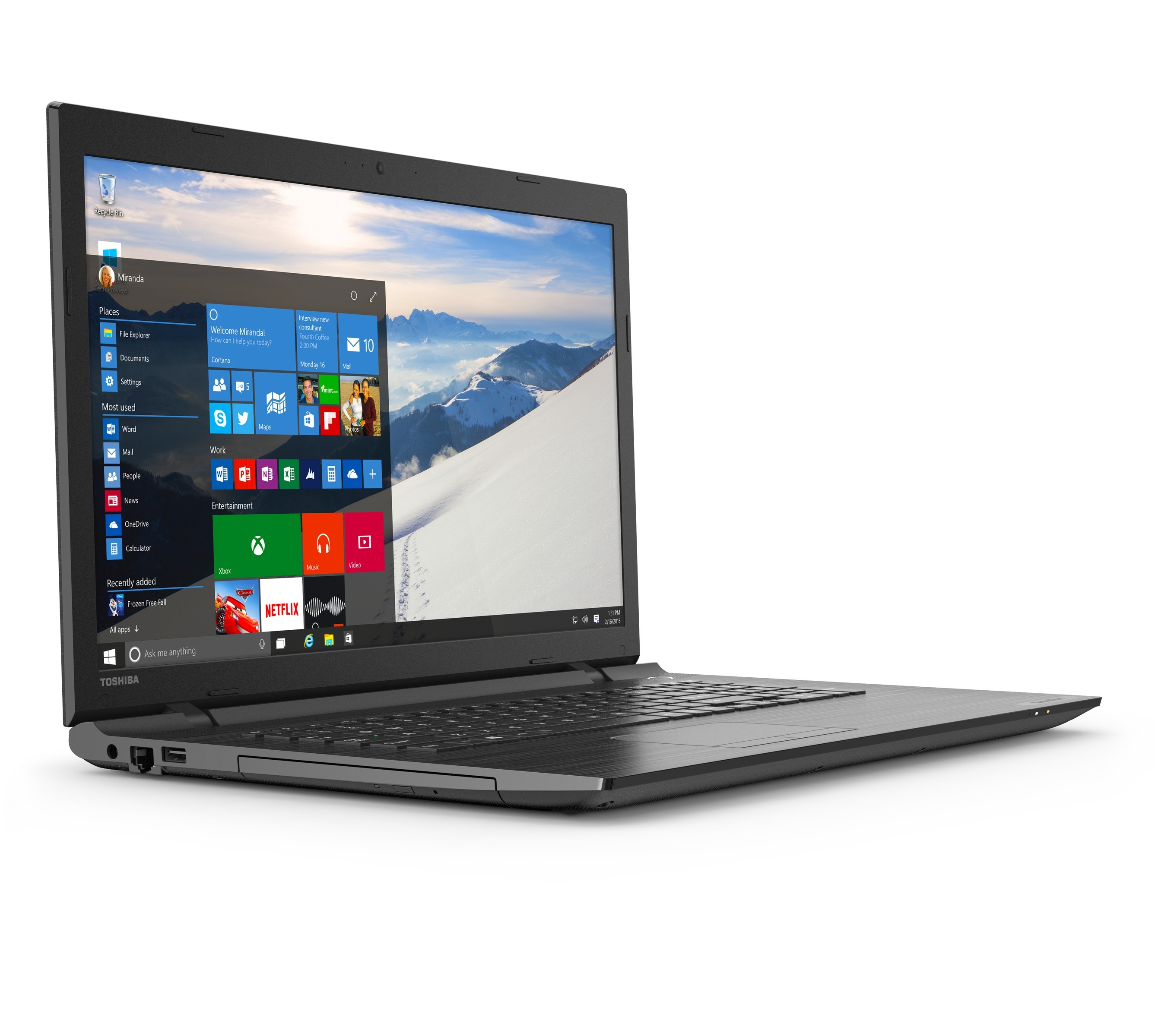 Toshiba Introduces New Satellite C Series Laptops: Packed with